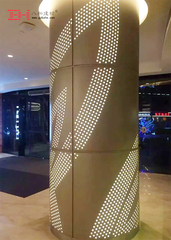 這樣的包柱鋁單板你喜歡嗎？